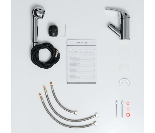 SCHÜTTE jaucējkrāns SUPRA, hroma krāsā