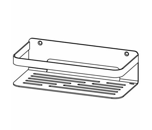 Tiger vannasistabas plaukts Caddy, sudraba krāsā, 1400030946