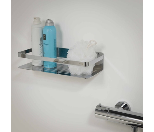 Tiger vannasistabas plaukts Caddy, hroma krāsā, L, 1400230346