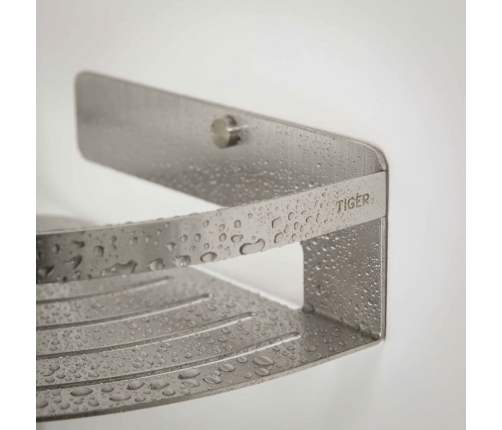 Tiger vannasistabas stūra plaukts Caddy, sudraba krāsā, L, 1400630946