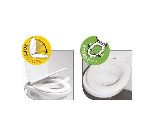 Tiger tualetes poda sēdeklis Comfort Care, augsts