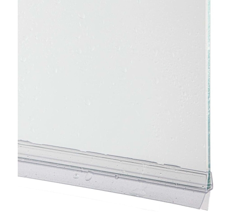 Sealskin apstādināšanas mehānisms stikla dušas durvīm