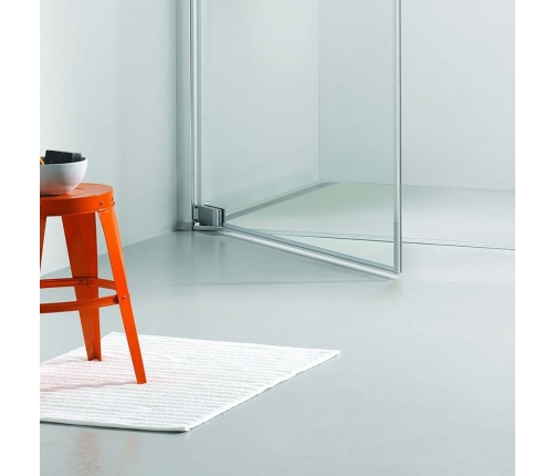 Sealskin apstādināšanas mehānisms stikla dušas durvīm