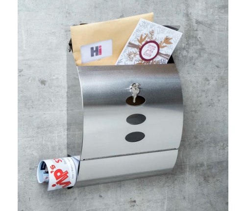 HI pastkastīte, nerūsējošs tērauds, 30x12x40 cm