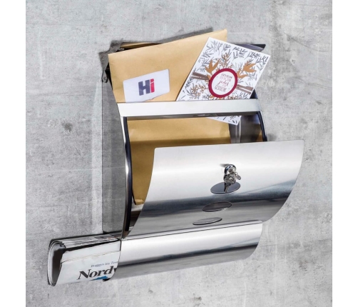 HI pastkastīte, nerūsējošs tērauds, 30x12x40 cm