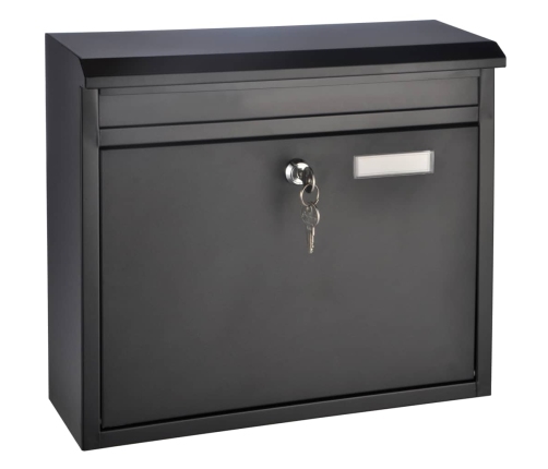 Hi Pastkastīte, Melna, 36X12X32 Cm