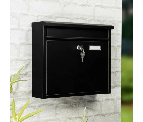 Hi Pastkastīte, Melna, 36X12X32 Cm