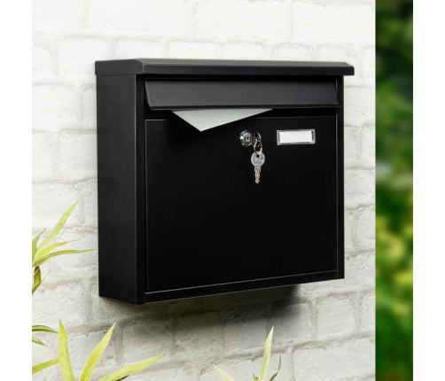 Hi Pastkastīte, Melna, 36X12X32 Cm