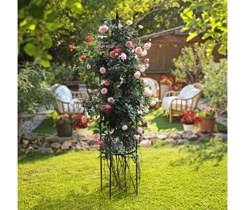 Hi Dārza Arka, Zaļa, 40X40X200 Cm, Tērauds