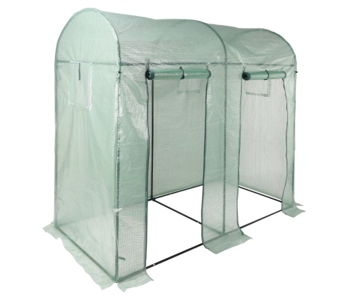 HI siltumnīca ar 2 durvīm, zaļa