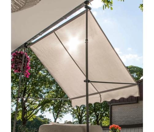 HI mobilā markīze, 200x120 cm, pelēka