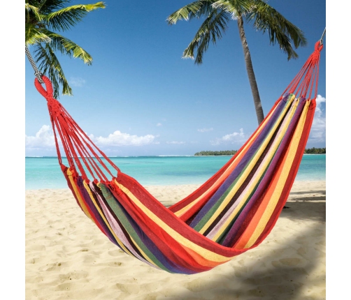 HI šūpuļtīkls, vienvietīgs, daudzkrāsains