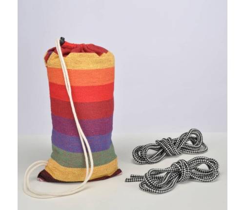 HI šūpuļtīkls, vienvietīgs, daudzkrāsains