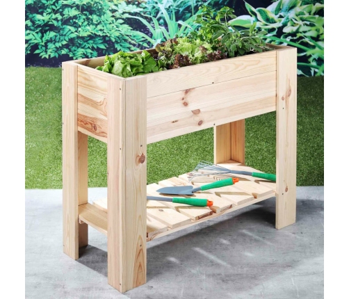 HI augstā puķu kaste, 92x41x80 cm, priedes koks