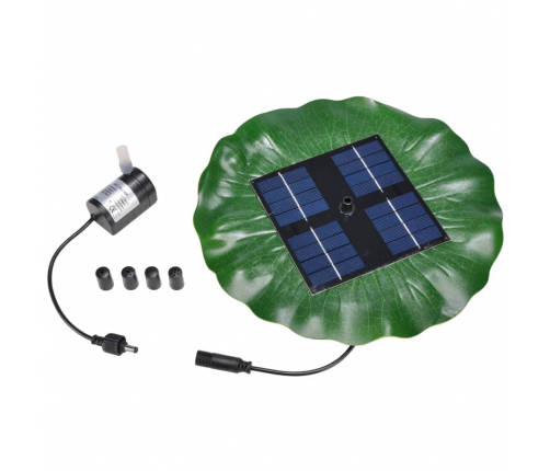 HI saules enerģijas strūklakas sūknis Lotus Leaf, peldošs