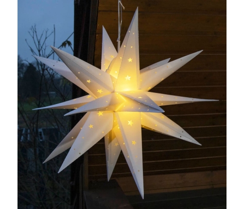 HI LED Ziemassvētku laterna, zvaigznes forma, 58 cm