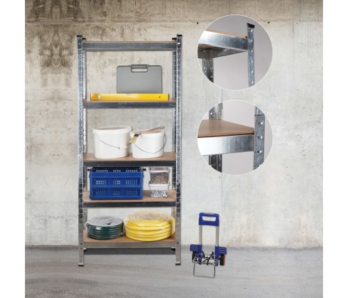 HI plaukts, MDF, metāls