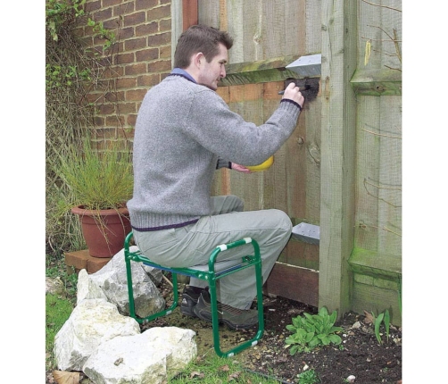 Draper Tools dārza soliņš, paliktnis ceļgaliem, dzelzs, 64970