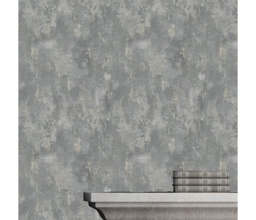 DUTCH WALLCOVERINGS tapete, betona apdruka, zaļa, TP1008