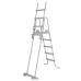 Bestway baseina drošības kāpnes Flowclear, 4 pakāpieni, 132 cm