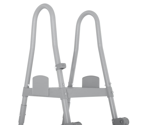 Bestway baseina drošības kāpnes Flowclear, 4 pakāpieni, 132 cm