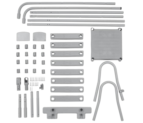Bestway baseina drošības kāpnes Flowclear, 4 pakāpieni, 132 cm