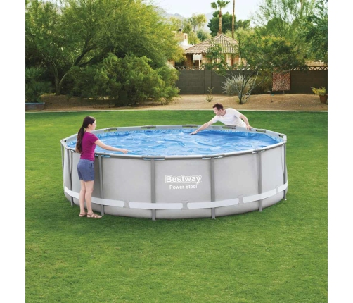 Bestway solārais baseina pārklājs Flowclear, 427 cm