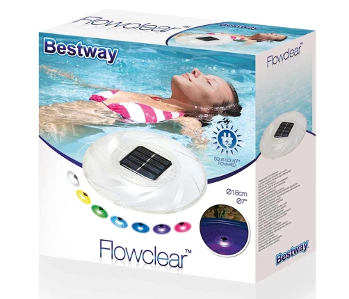 Bestway peldoša solārā lampa, 58111