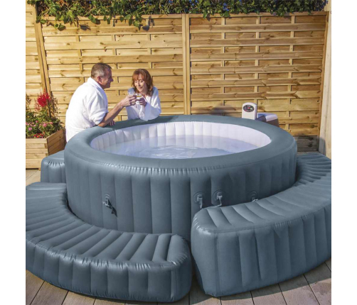 Bestway apmale apaļai burbuļvannai Lay-Z-Spa