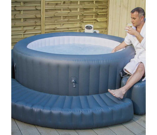 Bestway apmale apaļai burbuļvannai Lay-Z-Spa