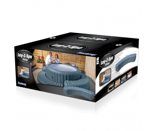 Bestway apmale apaļai burbuļvannai Lay-Z-Spa