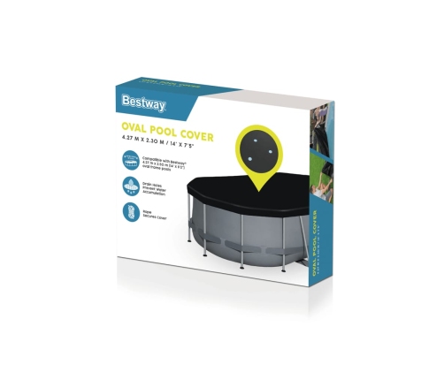 Bestway Flowclear Baseina Pārklājs, 418X230 Cm