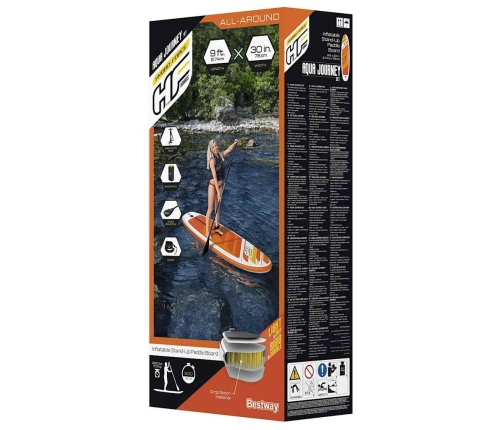 Bestway Hydro-Force piepūšams SUP dēlis Aqua Journey, 65349
