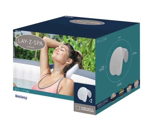 Bestway galvas balsts Lay-Z-Spa, 25x19,5x17,5 cm