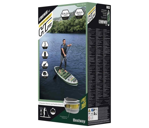 Bestway Hydro-Force piepūšams SUP dēlis Kahawai, 310x86x15 cm