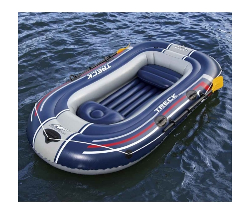 Bestway Hydro-Force piepūšamā laiva Treck X2, 255x127 cm