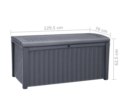 Keter dārza mantu kaste Borneo, 416 L