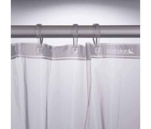 Sealskin dušas aizkars Clear, 180 cm, caurspīdīgs, 210041300