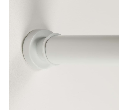 Sealskin dušas aizkara stanga, teleskopiska, 80-130 cm, balta