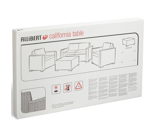 Keter dārza galds California, grafītpelēks, 197421