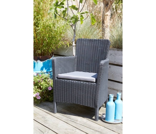 Keter dārza krēsls Trenton, grafīta krāsā