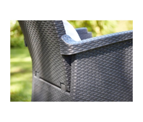 Keter Dārza Atpūtas Krēsls Vermont, Grafīta Krāsā, 238452