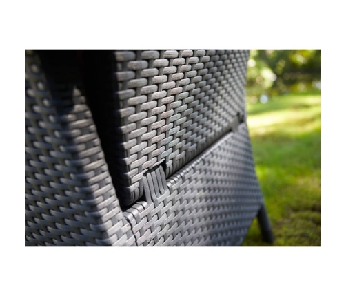 Keter Dārza Atpūtas Krēsls Vermont, Grafīta Krāsā, 238452