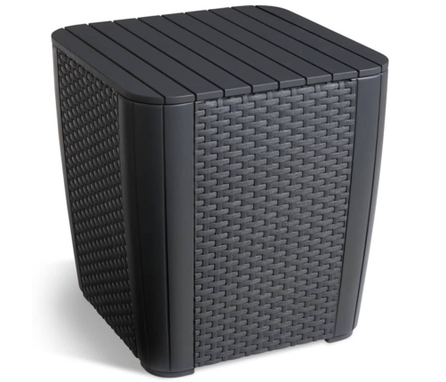 Keter āra mēbeļu komplekts Iowa, 3 gab., grafītpelēks, 223929