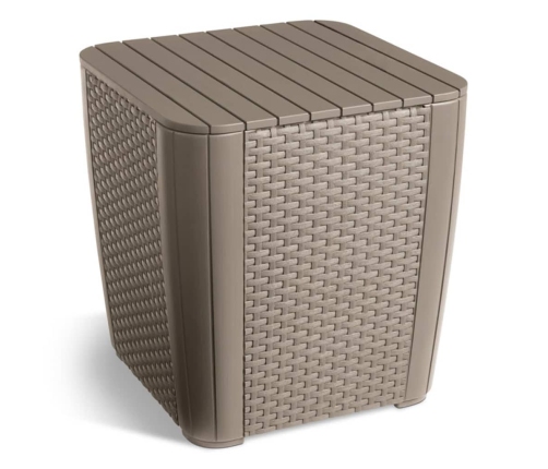 Keter āra mēbeļu komplekts Iowa, 3 gab., kapučīno krāsā, 224383