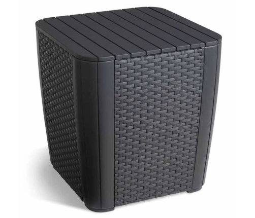 Keter 5-daļīgs balkona mēbeļu komplekts Miami, grafītpelēks, 223815