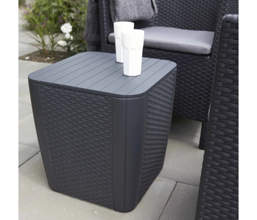 Keter 5-daļīgs balkona mēbeļu komplekts Miami, grafītpelēks, 223815