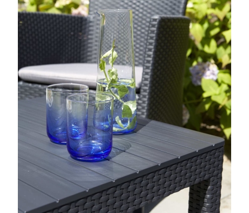 Keter dārza galdiņš Lyon, grafīta krāsā, 232300