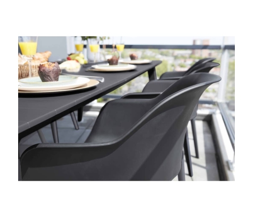 Keter dārza krēsli Akola, 2 gab., grafītpelēki