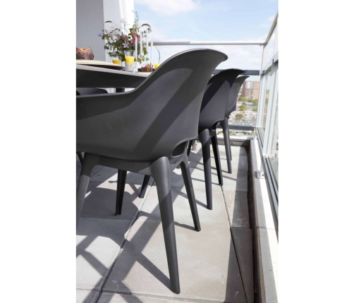 Keter dārza krēsli Akola, 2 gab., grafītpelēki